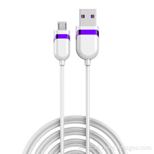 Micro USB Data Cable, White, Plug-and-play and Hot Swap Functions